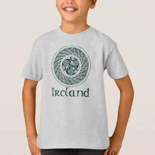 Keltische Knüpfarbeit-irisches Medaillon-Muster i T-Shirt