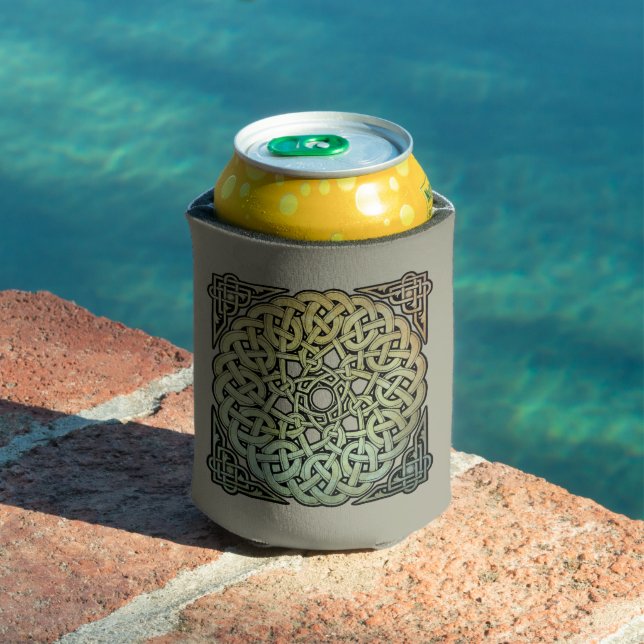 Keltische Knüpfarbeit Mandala Cooler Dosenkühler (In Situ Pool)