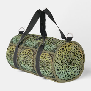 Keltische Knüpfarbeit Mandala Duffle Bag