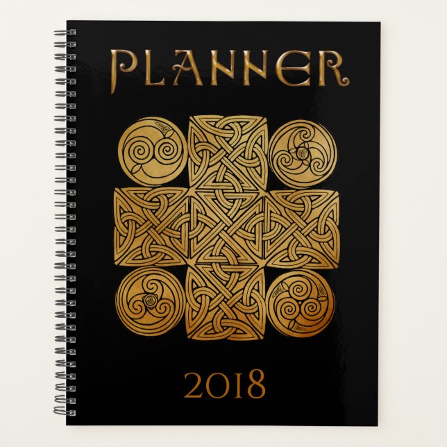 Keltische Knüpfarbeit Planer (Vorderseite)
