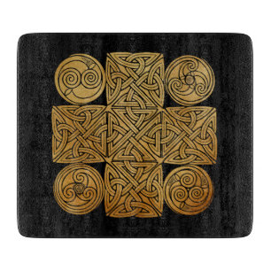 Keltische Knüpfarbeit Schneidebrett