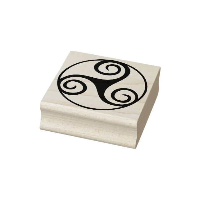 keltische Kreiskunst Briefmarke Gummistempel (Stempel)