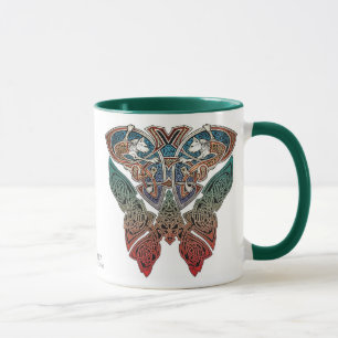 Keltische Kunst-Katzen-Tasse Tasse