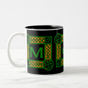 Keltische Mama-Tasse Zweifarbige Tasse