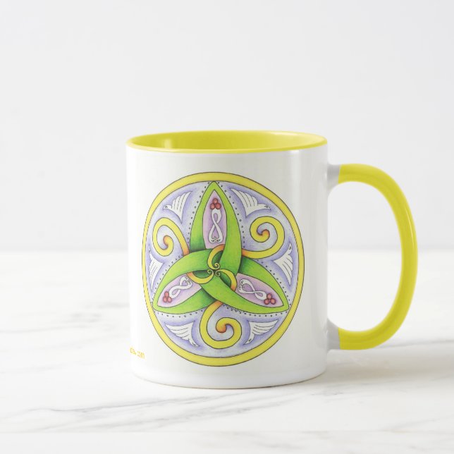 Keltische Mandala-Tasse Tasse (Rechts)