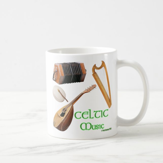 KELTISCHE Musik, KELTISCHE Musik Kaffeetasse (Rechts)