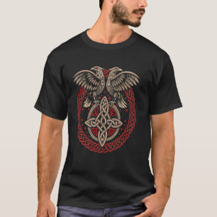 Keltische & nordische Mythologie Raben u2013 Wikin T-Shirt