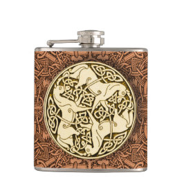 Keltische Pferdeflasche Flachmann