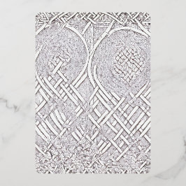 Keltische Rose A Folieneinladung