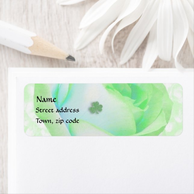 Keltische Rose und Kleeblatt (Insitu)