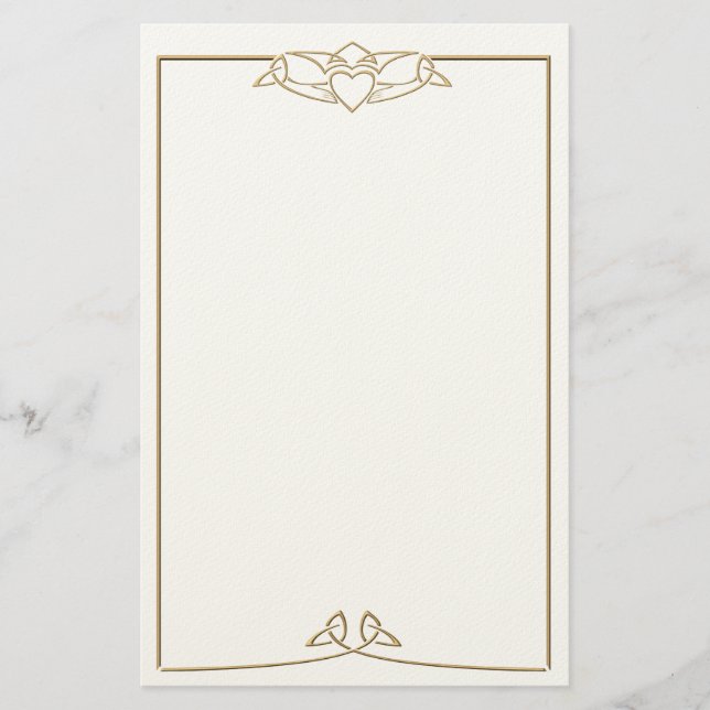 Keltische Schreibwaren Briefpapier (Vorderseite)