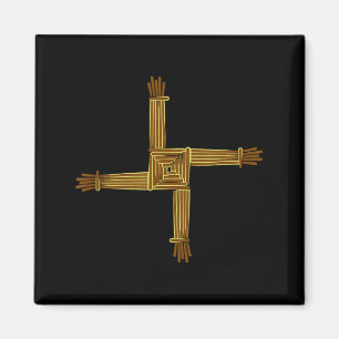 Keltische Symbole Brigid's Kreuz Keltischer Knoten Magnet