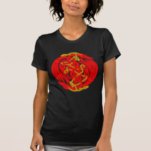 Keltische Vögel (Feuerversion) T-Shirt