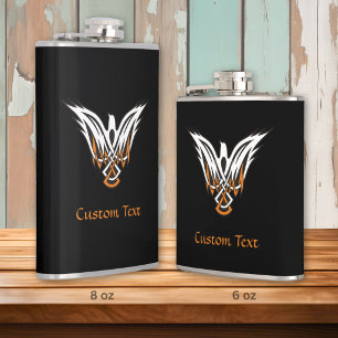 Keltische Vogel-Hip-Flasche Flachmann
