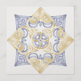 Keltische Wedding Knoten-Einladung (traditionell) Einladung