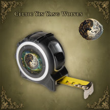 Keltische Yin Yang Wölfe – Steampunk Harmonie.