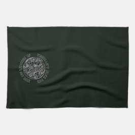 Keltischen Entwurfs-St Patrick TagesBar oder Küchentuch