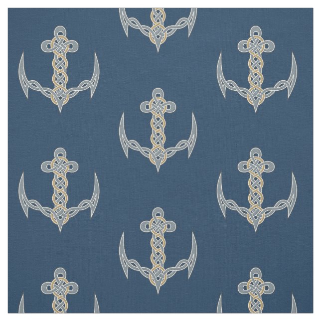 Keltischer Anker 1 Muster Stoff (Muster)