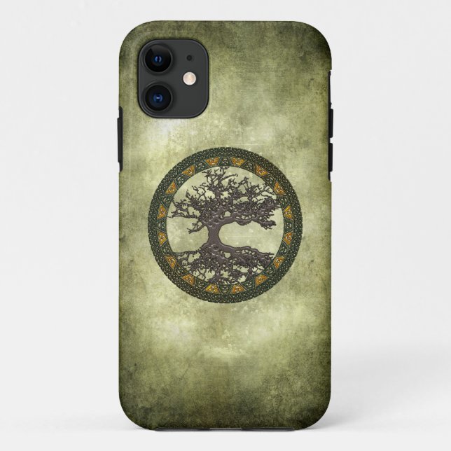 Keltischer Baum des Lebens Case-Mate iPhone Hülle (Rückseite)
