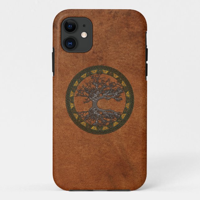 Keltischer Baum des Lebens Case-Mate iPhone Hülle (Rückseite)
