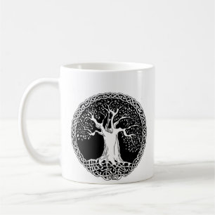 Keltischer Baum Kaffeetasse