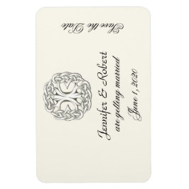 Keltischer Baum Save the Date Magnet