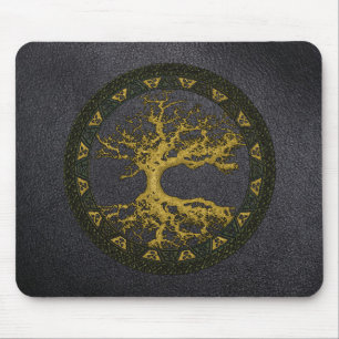 Keltischer Baum [Yggdrasil][alt] Mousepad