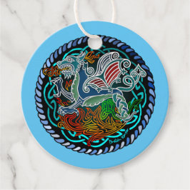 Keltischer Drache Geschenkanhänger