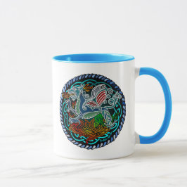 Keltischer Drache Tasse
