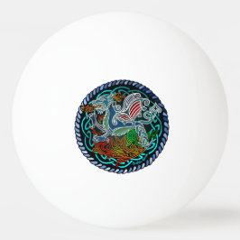 Keltischer Drache Tischtennisball