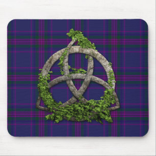 Keltischer Dreifachknoten Geist Schottlands Mousepad