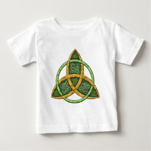 Keltischer Dreiheits-Knoten Baby T-shirt