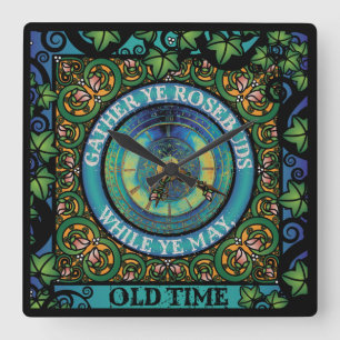 Keltischer Impermanence Quadratische Wanduhr