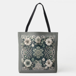 Keltischer Kleeblatt-Blumenanhänger Tasche