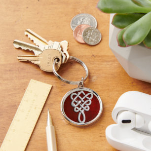 Keltischer Knoten-Bling-Schlüsselanhänger Schlüsselanhänger