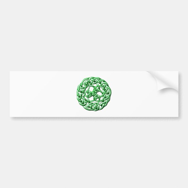 keltischer Knoten Ornament celtic knot Autoaufkleber (Vorne)