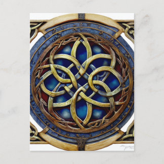 keltischer Knoten Postkarte