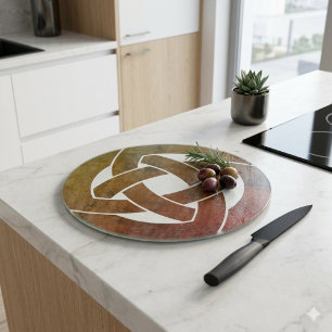 Keltischer Knoten Schneidebrett