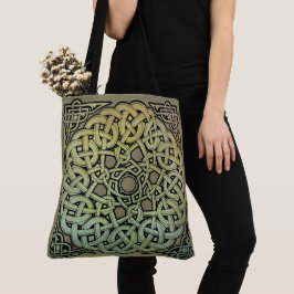 Keltischer KnüpfarbeitMandala Tasche