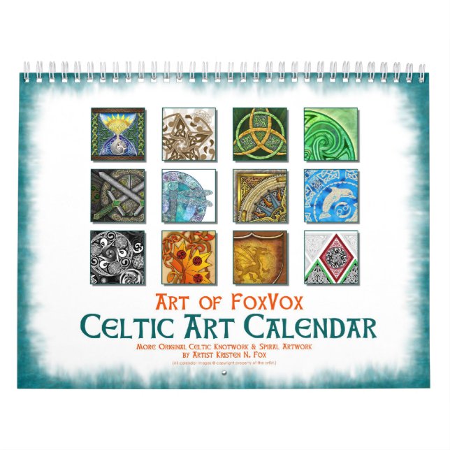 Keltischer Kunst-Wandkalender Kalender (Titelbild)