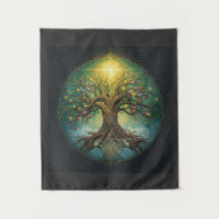 Keltischer Lebensbaum Yggdrasil Glow Magischer Nor