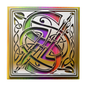 Keltischer Regenbogen-kundenspezifische Fliese