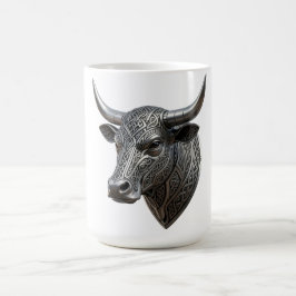 Keltischer Silber Stierkopf Wikinger Keltisch Kaffeetasse