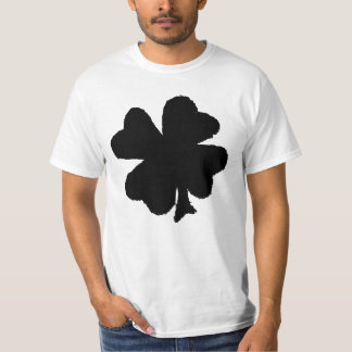 Keltischer Suche-"Klee-" grundlegender T - Shirt