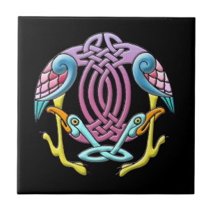 Keltischer Vogel Fliese