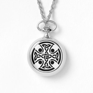 Keltisches Christliches Kreuz Armbanduhr