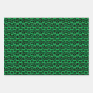 Keltisches Christliches Kreuz Geschenkpapier Set