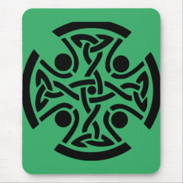 Keltisches Christliches Kreuz Mousepad