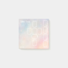 Keltisches Cross-Tarot (klein, pastellfarben) Post-it Klebezettel