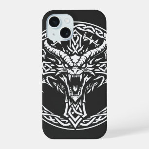 Keltisches Drachen-Emblem von BurnsInHell iPhone 15 Hülle